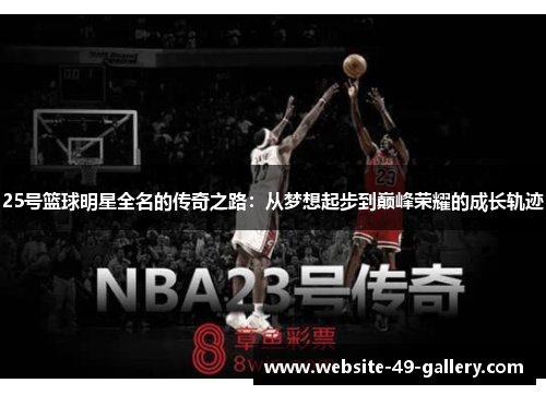 25号篮球明星全名的传奇之路：从梦想起步到巅峰荣耀的成长轨迹